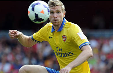  Per Mertesacker thừa nhận Arsenal đã có trận đấu khó khăn