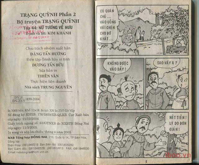 Đọc Truyện Tranh Trạng Quỳnh 44
