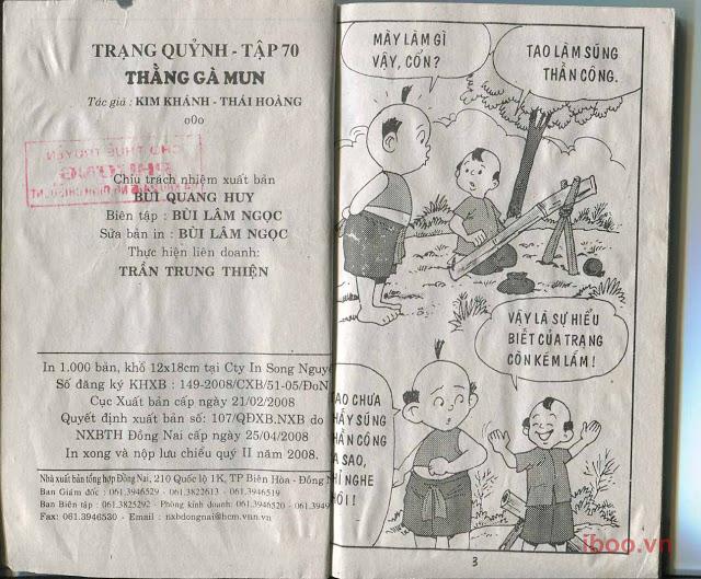 Đọc Truyện Tranh Trạng Quỳnh 70