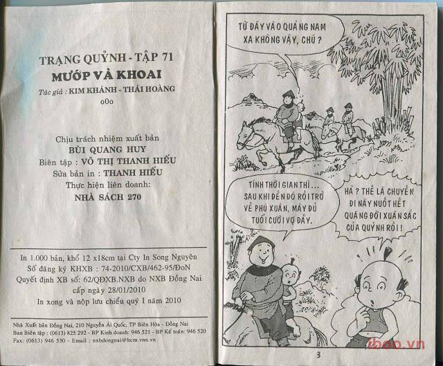 Đọc Truyện Tranh Trạng Quỳnh 71