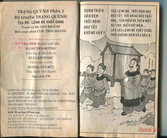 Đọc Truyện Tranh Trạng Quỳnh 99