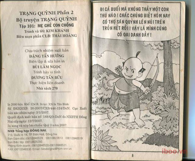 Đọc Truyện Tranh Trạng Quỳnh  101
