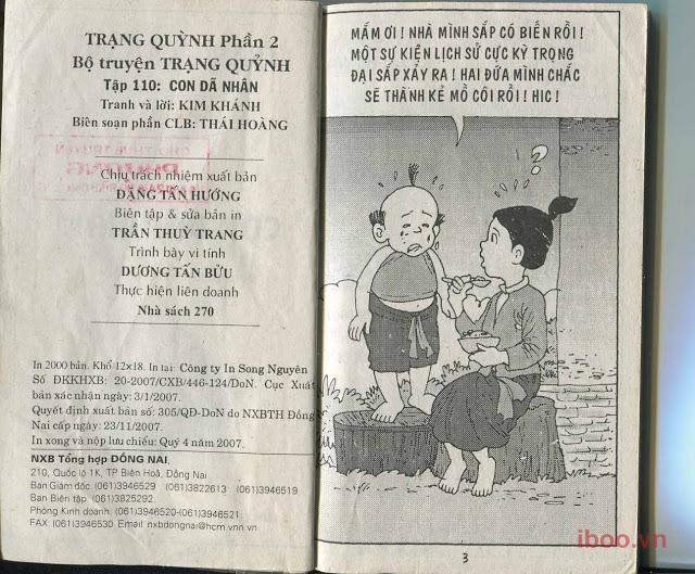 Đọc Truyện Tranh Trạng Quỳnh  110