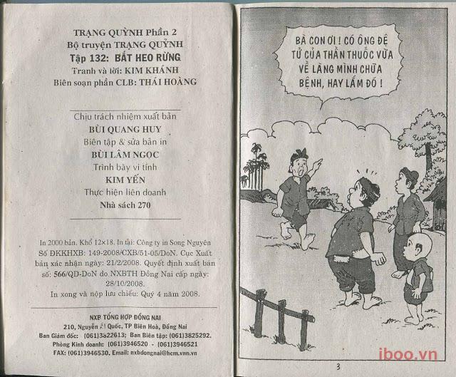 Đọc Truyện Tranh Trạng Quỳnh  132