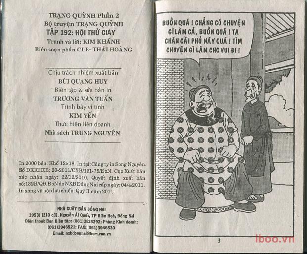 Đọc Truyện Tranh Trạng Quỳnh  192